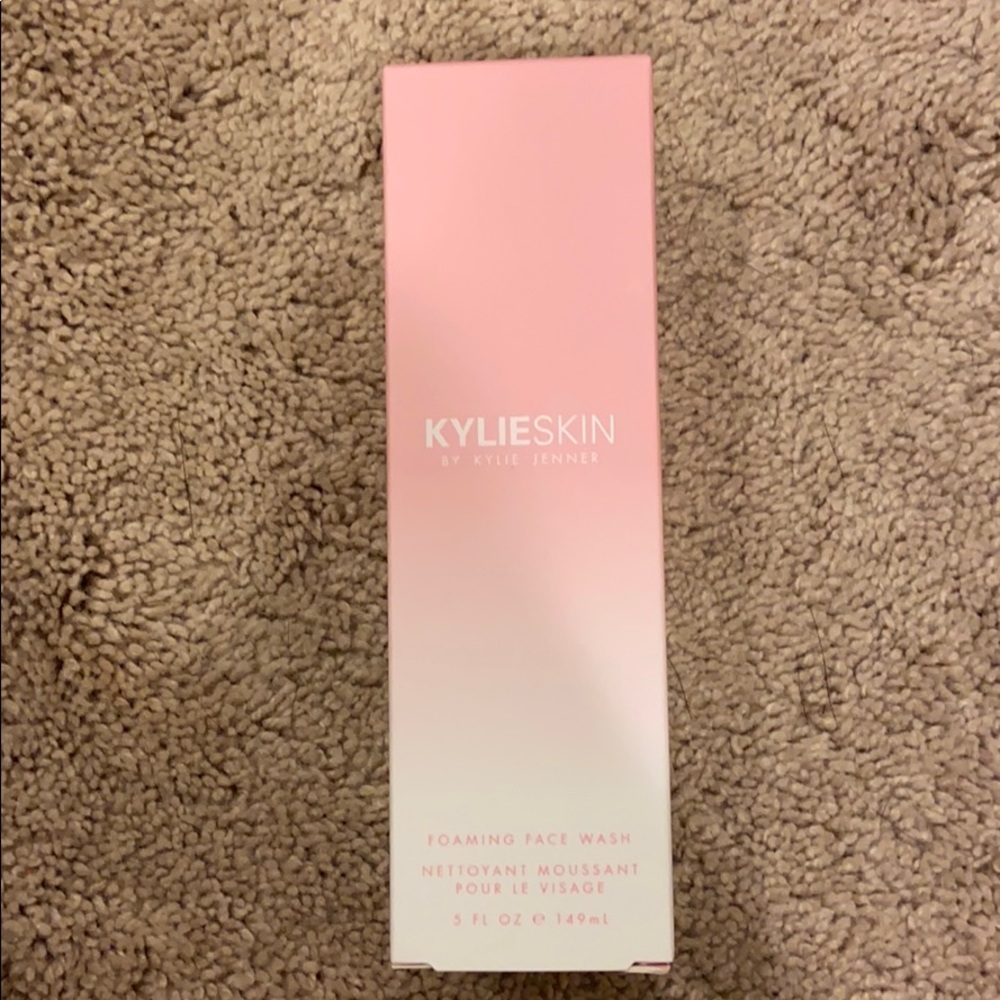 Kylie Skin foaming face wash